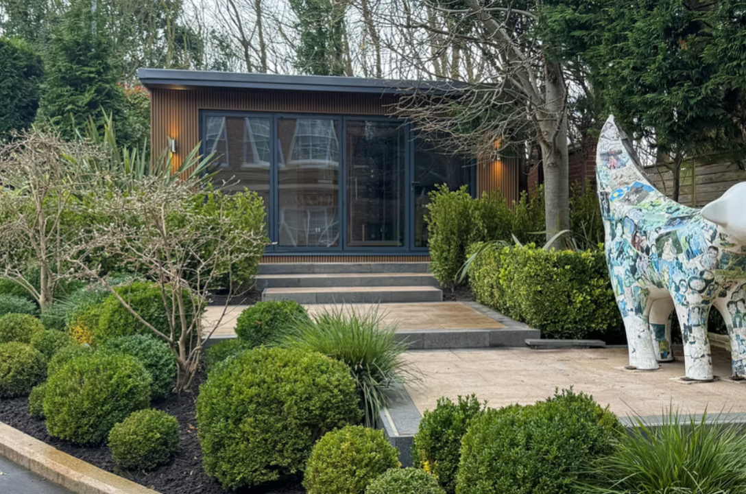 Garden studio extension in Liverpool